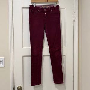 PAIGE Verdugo Jeans - Maroon